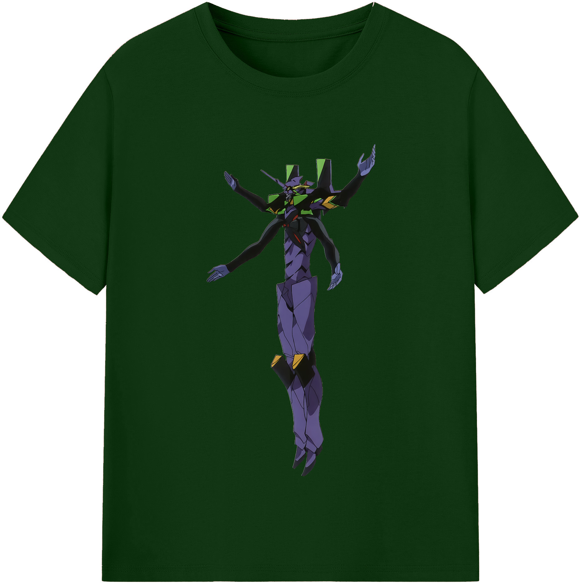 （画像用） EVA 新世紀エヴァンゲリオン 綿100％半袖Tシャツ（フロントプリント）